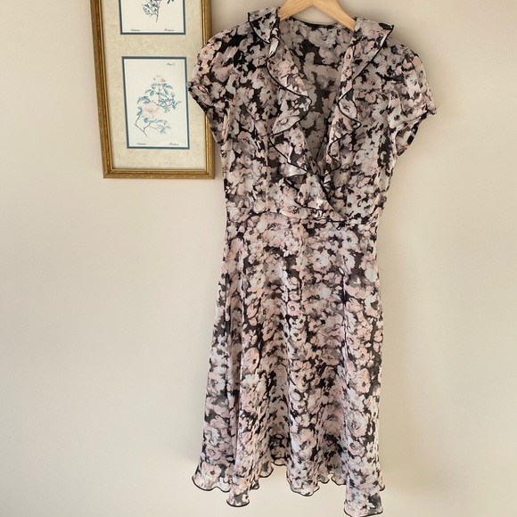 ❤️3/30❤️Chiffon Dress - Picture 1 of 8